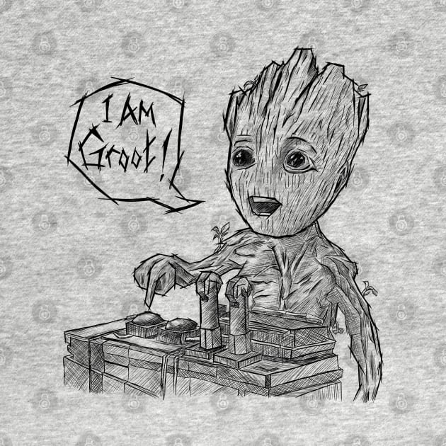 I am Groot ! by SimonPdv